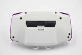 Game Boy Advance IPS V2 Console - White and Metallic Purple