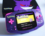 Game Boy Advance IPS V2 Console Gengar Edition + Presentation Box