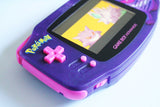 Game Boy Advance IPS V2 Console Gengar Edition + Presentation Box