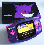 Game Boy Advance IPS V2 Console Gengar Edition + Presentation Box