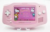 Game Boy Advance IPS V2 Console - Pink and White