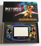 Game Boy Advance (GBA) Complete Housing Shell Kit & Presentation Box *IPS Ready* - Metroid