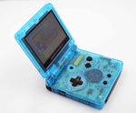 Game Boy Advance SP IPS V2 Console - Clear Blue