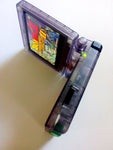 Game Boy Advance SP IPS V2 Console - Clear Purple (+ Adjustable Brightness)