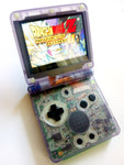 Game Boy Advance SP IPS V2 Console - Clear Purple