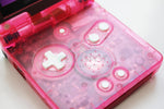 Game Boy Advance SP IPS V2 Console - Clear Hot Pink