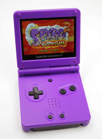 Game Boy Advance SP IPS V2 Console - Purple