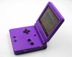 Game Boy Advance SP IPS V2 Console - Purple (+ Adjustable Brightness)