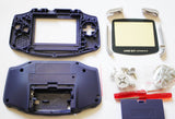 Game Boy Advance (GBA) Complete Replacement Housing Kit - Indigo Purple