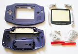Game Boy Advance (GBA) Complete Replacement Housing Kit - Indigo Purple