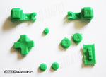 Game Boy Advance SP (GBA SP) Replacement Full Button Kit - Green