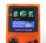 Game Boy Colour IPS Console - Clear Orange