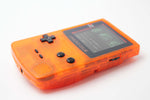 Game Boy Colour IPS Console - Clear Orange