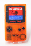 Game Boy Colour IPS Console - Clear Orange