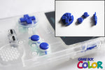 Game Boy Colour GBC Replacement Buttons - Royal Blue