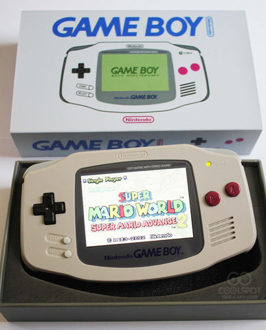 Game Boy Advance IPS V2 Console Classic DMG Edition + Presentation Box