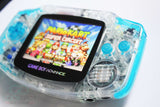 Game Boy Advance IPS V2 Console - Crystal Clear