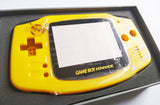 Game Boy Advance (GBA) Complete Housing Shell Kit & Presentation Box *IPS Ready* - Pikachu