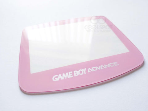 Game Boy Advance (GBA) Glass Screen Lens - Baby Pink