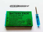 Game Boy Advance SP Replacement Battery 850mAh