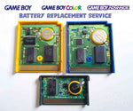 Game Boy/Colour/Advance Game Battery Replacement Service