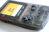 Game Boy Colour IPS Console - Clear Smoke Black