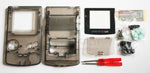 Game Boy Colour Replacement Housing Shell Kit - Clear Smoke Black