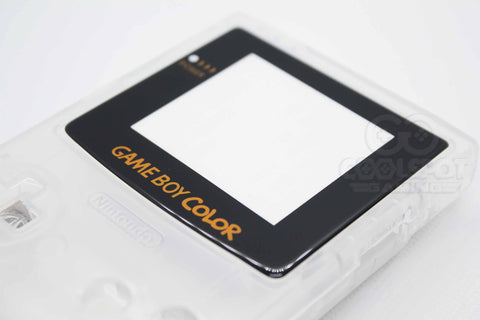 Game Boy Colour - Glass Lens - Golden Yellow