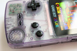 Game Boy Colour IPS Console - Clear Atomic Purple