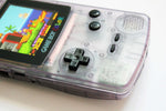 Game Boy Colour IPS Console - Clear Atomic Purple