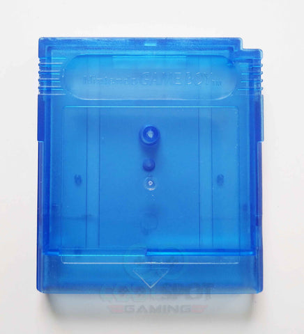 Game Boy / Game Boy Colour Replacement Empty Cartridge Shell - Clear Blue - Type A