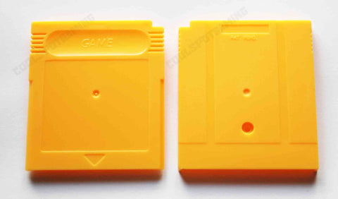 Game Boy / Game Boy Colour Replacement Empty Cartridge Shell - Yellow - Type B
