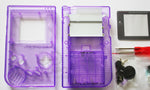 Original DMG Game Boy Replacement Housing Shell Kit - Clear Purple