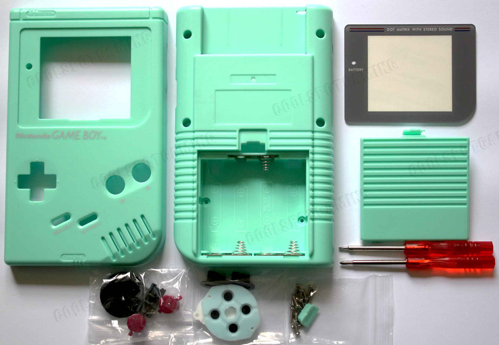 Original DMG Game Boy Replacement Housing Shell Kit Pastel Blue