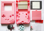 Original DMG Game Boy Replacement Housing Shell Kit - Pastel Pink