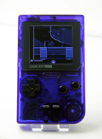 Game Boy Pocket IPS LCD Console - Indigo