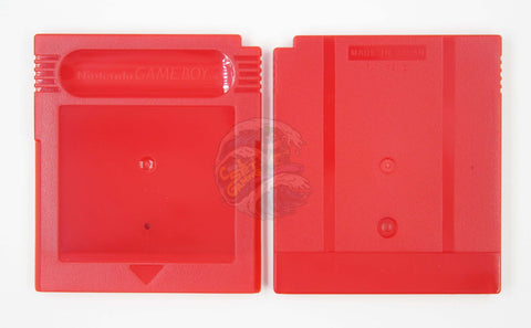 Game Boy / Game Boy Colour Replacement Empty Cartridge Shell - Red - Type B