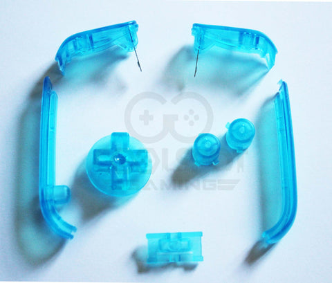 Game Boy Advance (GBA) Replacement Buttons - Clear Light Blue