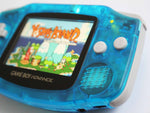Game Boy Advance IPS V2 Console - Clear Blue