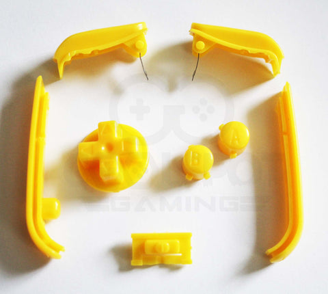 Game Boy Advance (GBA) Replacement Buttons - Yellow