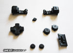 Game Boy Advance SP (GBA SP) Replacement Full Button Kit - Black
