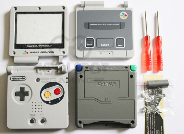 Super Famicom Snes Gba Sp Super Famicom SNES Grey Nintendo Game