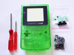 Game Boy Colour Replacement Housing Shell Kit - Apple Green Clear