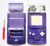 Game Boy Colour Replacement Housing Shell Kit - Purple