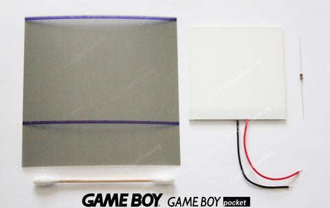 Game Boy DMG & Pocket LED Backlight Kit - White