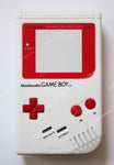 Original DMG Game Boy Console Replacement Housing Shell Kit - Red and White