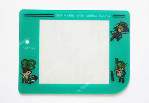 Original Game Boy (DMG) New Replacement Screen - Zelda Design