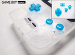Game Boy Pocket Replacement Buttons - Clear Blue