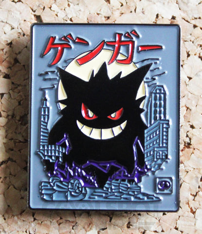 Gengar Kaiju Japanese Pin