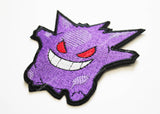 Gengar Pokemon Embroidery Patch